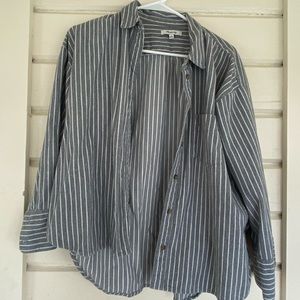 Madwell Pinstripe Flannel